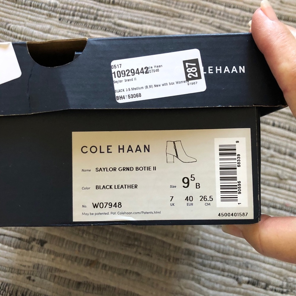 🎈Sold🎈Cole Haan Booties! NWT! Perfect year round boot! Price is firm please! - Picture 4 of 4